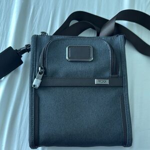 Tumi Men's Grey Crossbody Bag